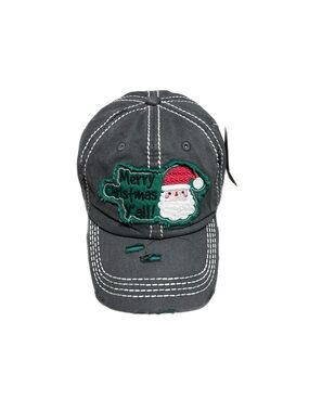 NWT - KBETHOS Embroidered Santa Clause Hat